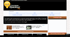 Desktop Screenshot of caracteres-speciaux.org
